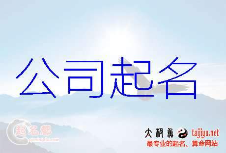 三个字的公司名字大全