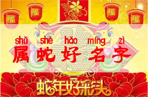 属蛇龙姓宝宝起名大全