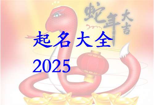 属蛇宝宝起名大全